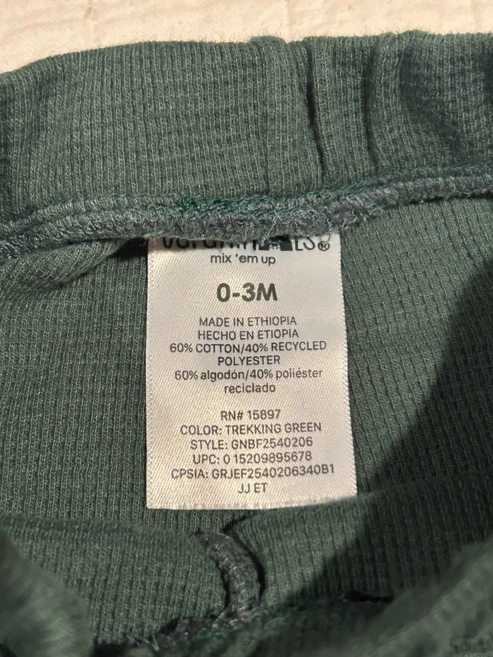 Garanimals Olive Green Sweatpants